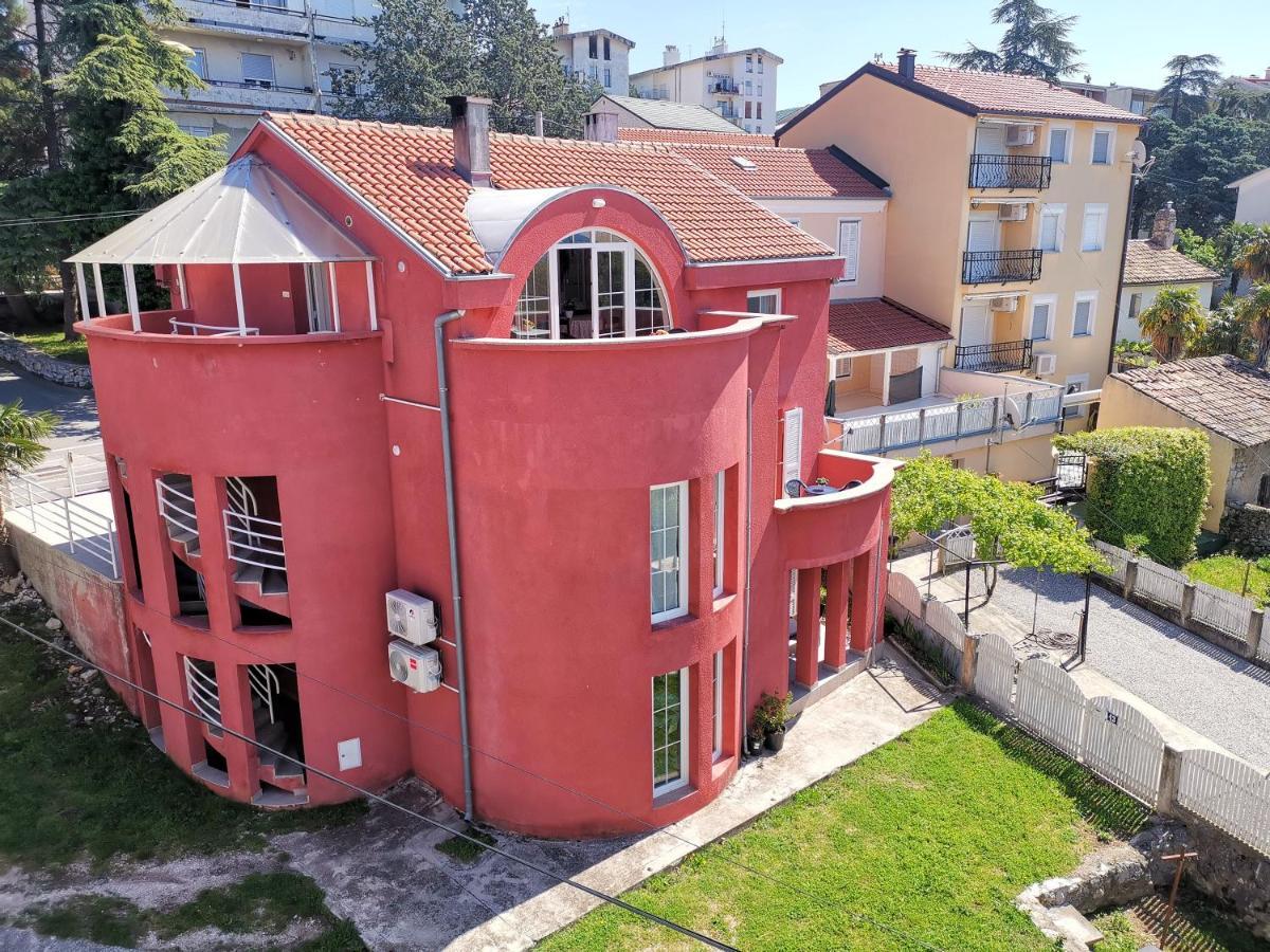Villa Rouge Crikvenica Exterior foto